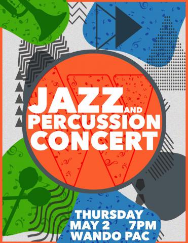 Bands of Wando Percussion and Jazz Concert 2019 poster