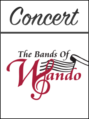 Wando Bands concert poster image